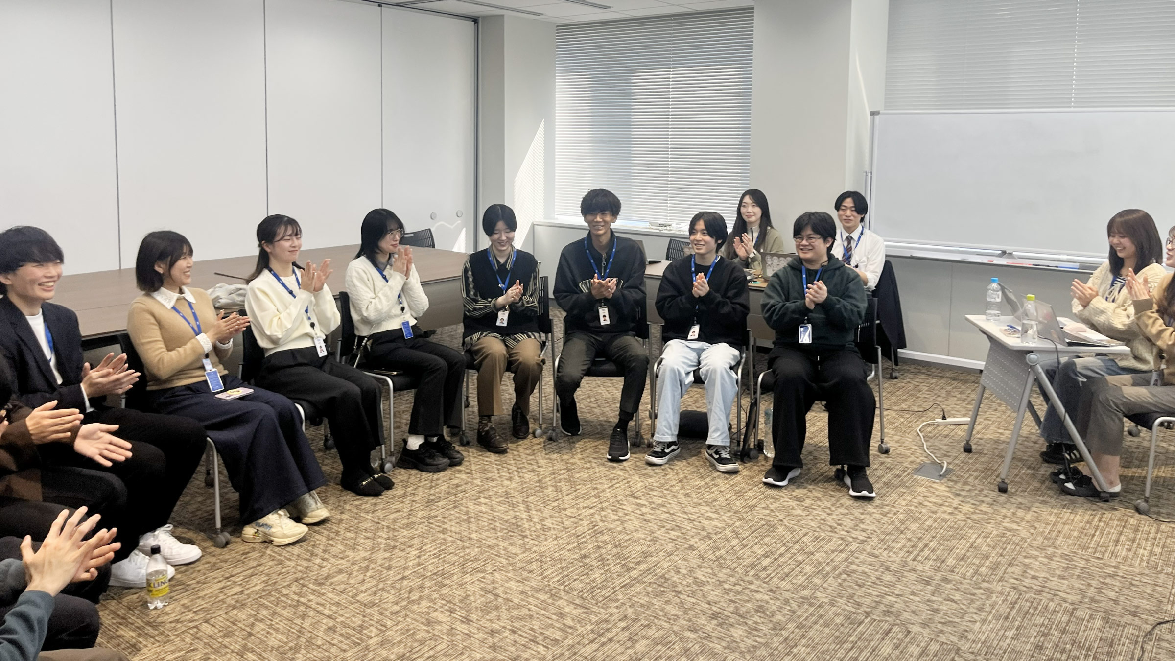 リラックスした雰囲気の座談会